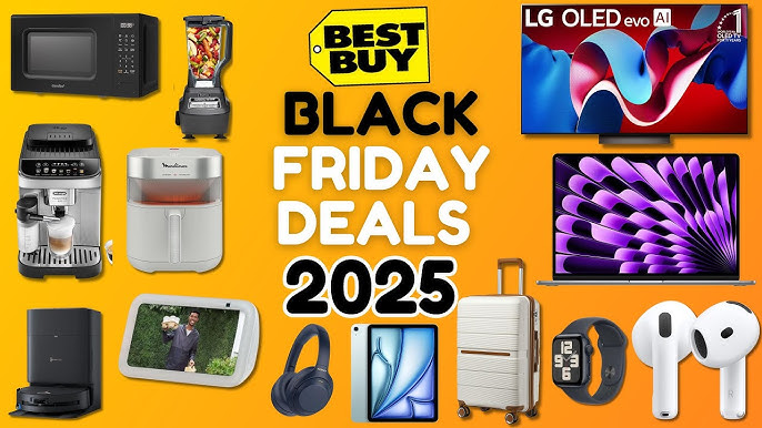 Best Buy's BLACK FRIDAY Deals 2025 Are LIVE! (45 Crazy Discounts ...