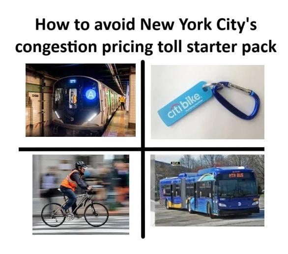 How to avoid New York City's congestion pricing toll starter pack ...
