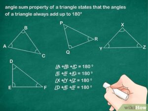 How to Prove the Angle Sum Property of a Triangle: 7 Steps