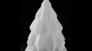Physicists 3D-printed a Christmas tree of ice