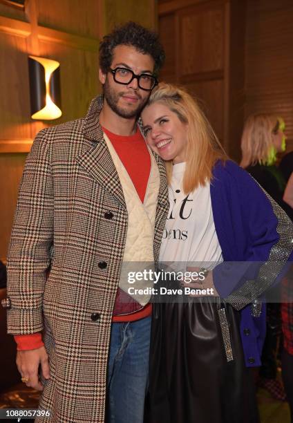 Leyman Lahcine and Paloma Faith attend Burns Night Gathering ...