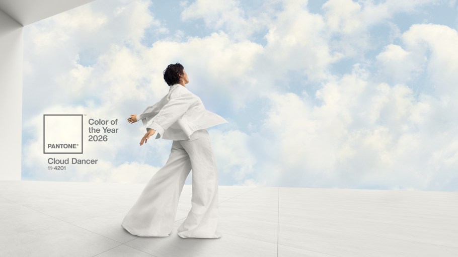 Pantone Names Cloud Dancer, A Soft White, Its 2026 Color of the Year