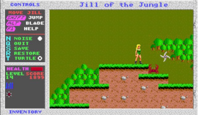 Revisiting Jill of the Jungle, the last game Tim Sweeney designed ...