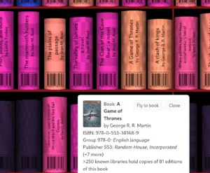 ISBN Visualization Showing 99_959_000 books