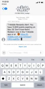 SMS phishers pivot to points, taxes, fake retailers