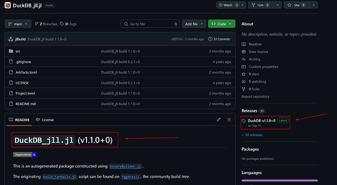 Update jll library - General Usage - Julia Programming Language