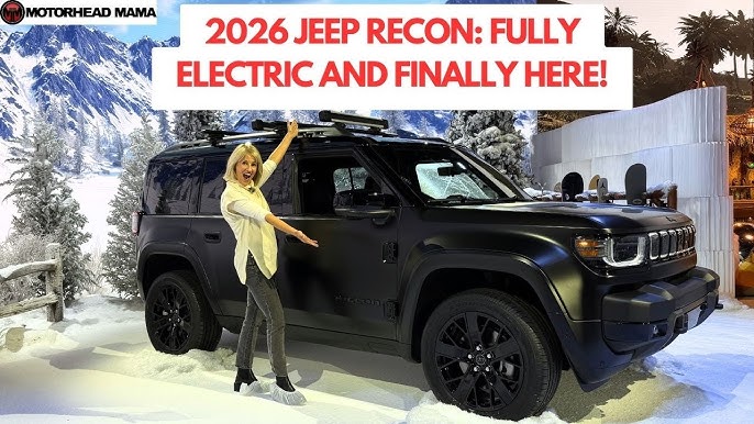 2026 Jeep Recon: All Electric and Finally Here! - YouTube
