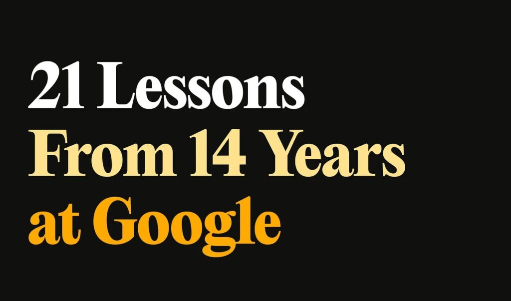 21-lessons