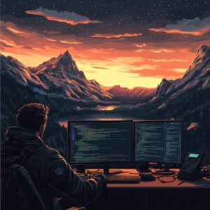 A pull request with code review comments and visual diffing tools ...