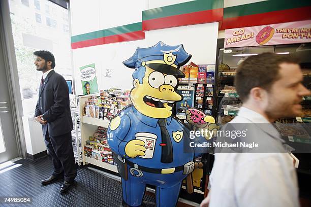 A representation of "Chief Wiggum" from the long-running ...