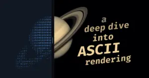 ASCII characters are not pixels: a deep dive into ASCII rendering
