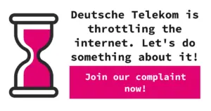 Deutsche Telekom is violating Net Neutrality