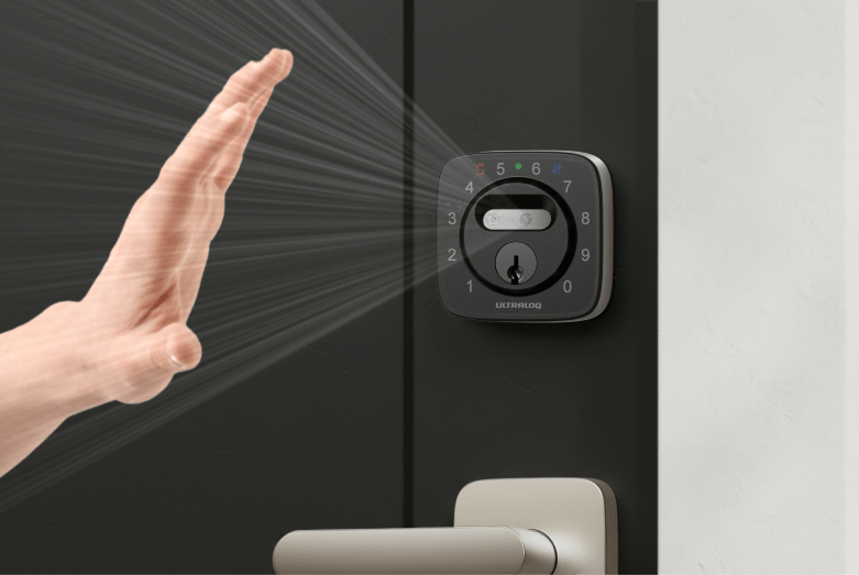 The new Ultraloq smart lock uses both your face and your palm to ...