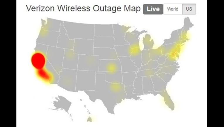 Verizon service outage leaves thousands of Bay Area customers ...