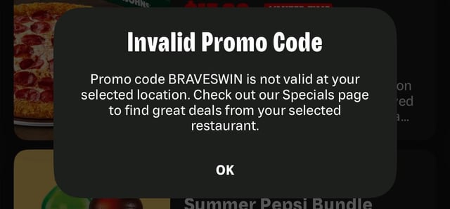 Why am I getting this notification from Papa John's when I live in ...