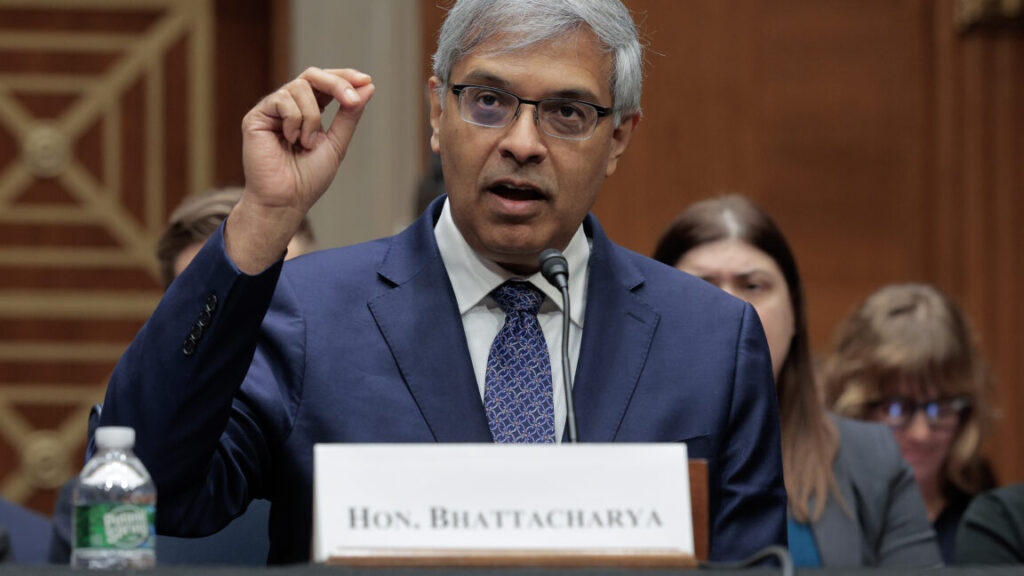 NIH Director Jayanta Bhattacharya Testifies During Senate Hearing