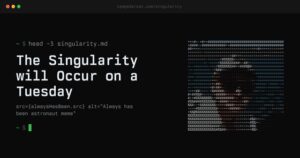 The Singularity will Occur on a Tuesday : r/agi