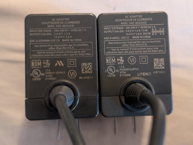 Can anyone help me identify which charger belongs to the OLED ...