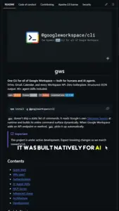Google Workspace CLI