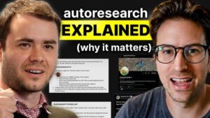 Karpathy's "autoresearch" broke the internet - YouTube