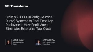 Replit's Agent Eliminates Enterprise Tool Costs | VB Transform ...