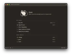 GRAM: A Zed fork without all the AI