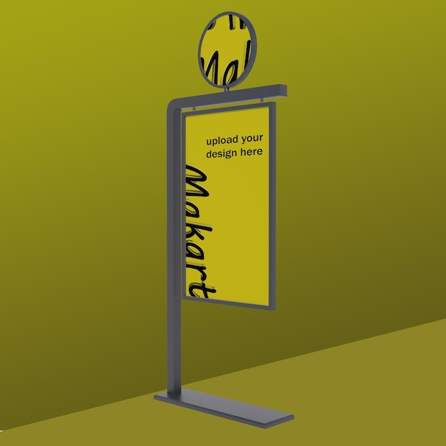 Stand banner mockup | Premium PSD