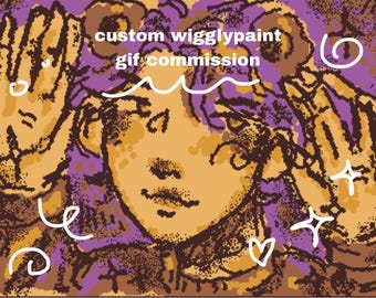 Wigglypaint Doodle Gif Custom Commission - Etsy Israel