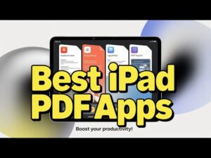 5 Best PDF Readers for iPad - YouTube