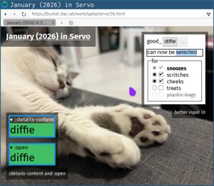January in Servo: preloads, better forms, details styling, and ...