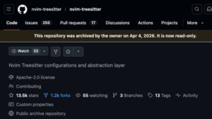 nvim-treesitter got archived : r/theprimeagen