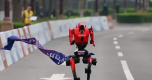 A Humanoid Robot Set a Half-Marathon Record in China