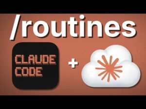 routines just completely changed Claude Code tasks - YouTube